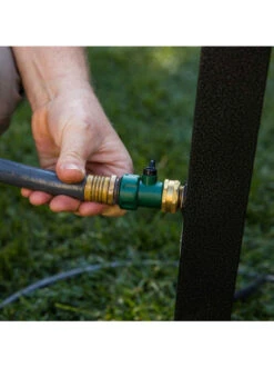 Yard Butler® Free Standing Swivel Hose Reel With Base -The Garden Works Shop 8613175 02v