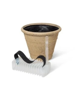 Self-Watering LavaStone® Anson Pot -The Garden Works Shop 8613255 4200