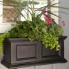 Fairfield Self-Watering Window Box, 2’ -The Garden Works Shop 8613268 01V fairfield 2 foot window box tif