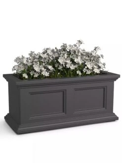 Fairfield Self-Watering Window Box, 2’ 14 Fairfield Self-Watering Window Box, 2’ -The Garden Works Shop 8613268 09V tif