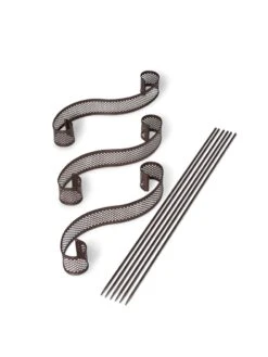 Scroll Linking Stakes, Set Of 3 -The Garden Works Shop 8613321 5899