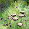 Copper Poppy Sways, Set Of 5 -The Garden Works Shop 8613342 4376 copper poppy sways set of 5
