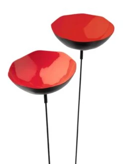 Red Poppy Sways, Set Of 5 -The Garden Works Shop 8613343 519