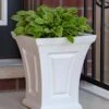 Cambridge Tall Planter, 18" Height -The Garden Works Shop 8613523 10V cambridge tall planter 18 inches