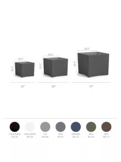 TruDrop One Pinch Planter, 23" Diameter -The Garden Works Shop 8613631 05V 3 4 2