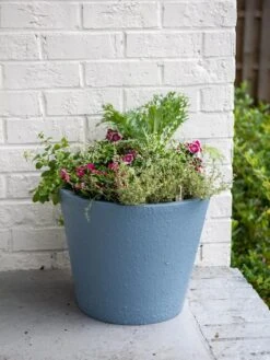 Self-Watering FiberStone Planters -The Garden Works Shop 8613675 8661 self watering fiber clay pot 17 inches