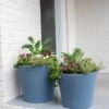 Self-Watering FiberStone Planters -The Garden Works Shop 8613678 8651 self watering fiberstone planters