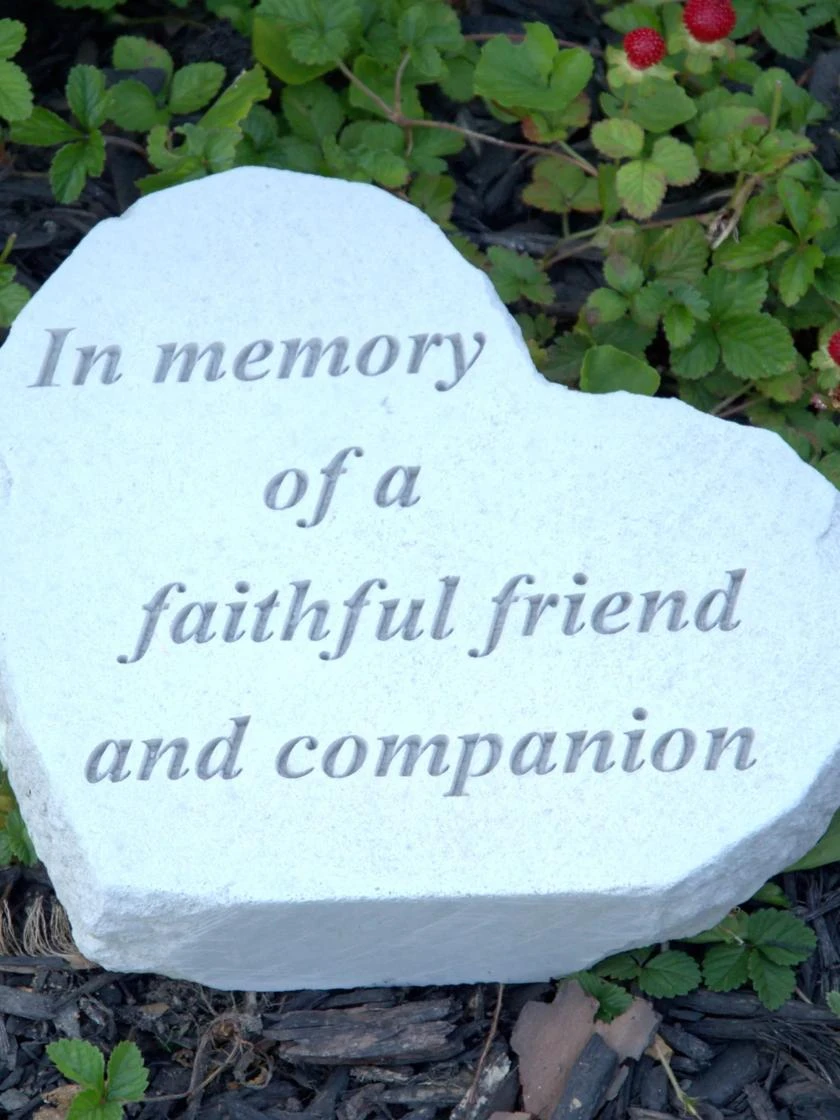 In Memory Of A Faithful Friend Memorial Stone 4 In Memory Of A Faithful Friend Memorial Stone - Image 2