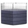Modular Hexagon Raised Bed Kit With Translucent Panels, 21.5"