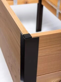 Planter Box, Frame And 2 Covers Kit, 2' X 4' 18 Planter Box, Frame And 2 Covers Kit, 2' X 4' -The Garden Works Shop Cedar 0163 tif 3