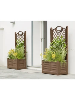 Separate Flower Box With Trellis -The Garden Works Shop webimage 8613626 02V